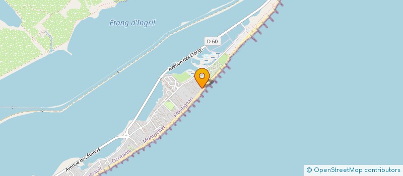 localisation de l'entreprise ASSOCIATION WAKE RIDER à FRONTIGNAN