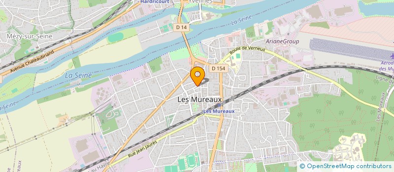 localisation de l'entreprise ASSOCIATION WALK à LES MUREAUX
