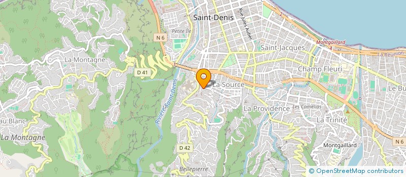 localisation de l'entreprise ASSOCIATION WAMASSIWA DOMINO  SAINT-DENIS