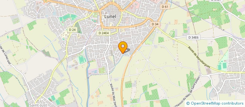 localisation de l'entreprise ASSOCIATION WANIS à LUNEL