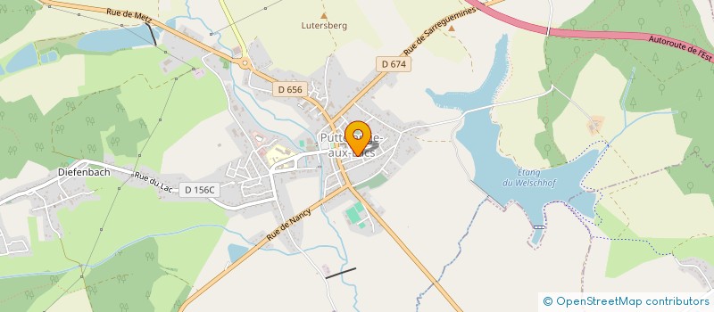 localisation de l'entreprise ASSOCIATION WARRIOR TRIBE  PUTTELANGE-AUX-LACS