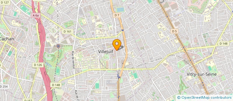 localisation de l'entreprise ASSOCIATION WE ARTS à VILLEJUIF