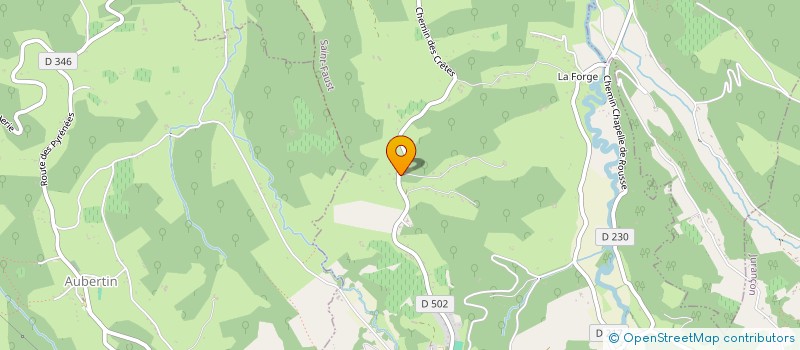 localisation de l'entreprise ASSOCIATION WE DON'T CARE  SAINT-FAUST