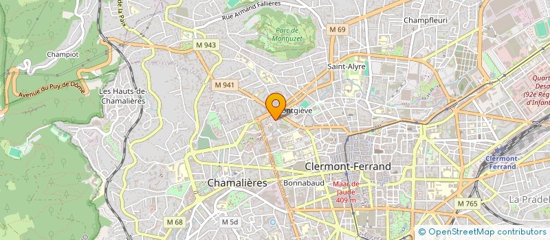 localisation de l'entreprise ASSOCIATION WEJNA à CLERMONT-FERRAND