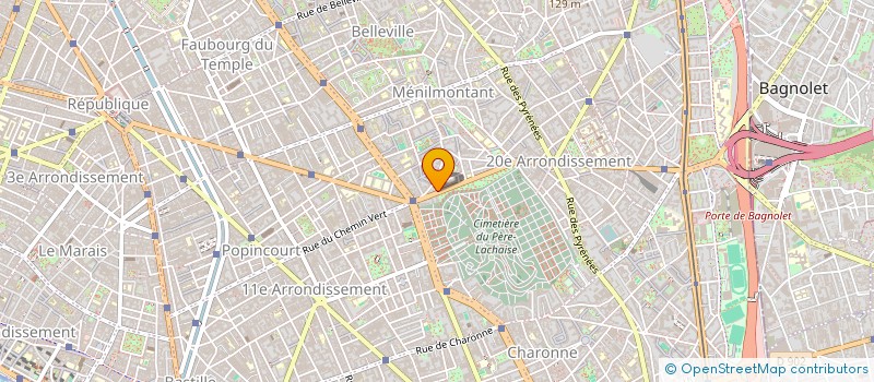 localisation de l'entreprise ASSOCIATION WEMIND MEMBERS à PARIS