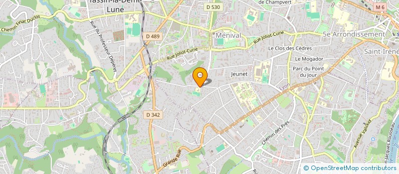 localisation de l'entreprise ASSOCIATION WEST POINT GROUPE  LYON
