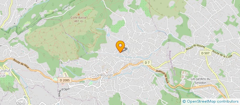 localisation de l'entreprise ASSOCIATION WHITE PAGES  LE ROURET