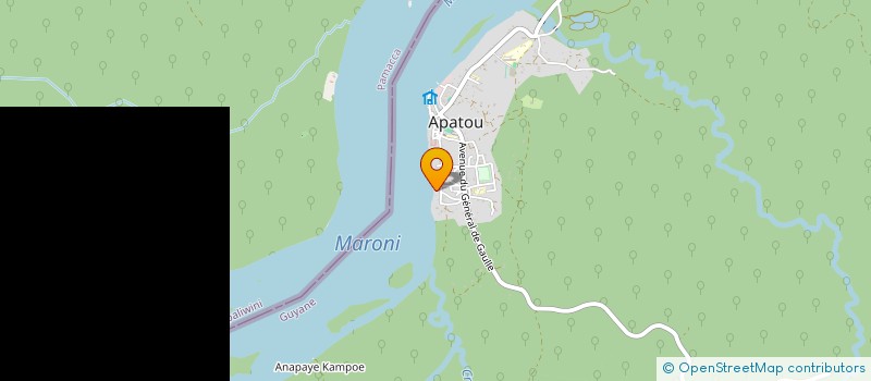 localisation de l'entreprise ASSOCIATION WI SA DU  APATOU