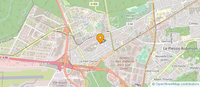 localisation de l'entreprise ASSOCIATION WICHITTA CAMPOER à CLAMART