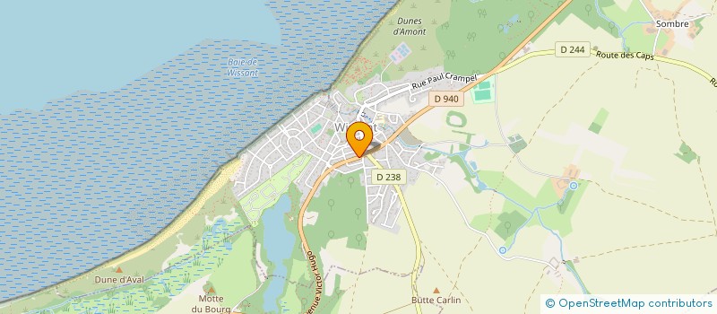 localisation de l'entreprise ASSOCIATION WISSANTAISE POUR ENFANTS  WISSANT