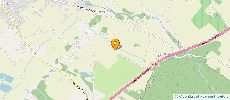 localisation de l'entreprise ASSOCIATION WOMBERE  COUFOULEUX