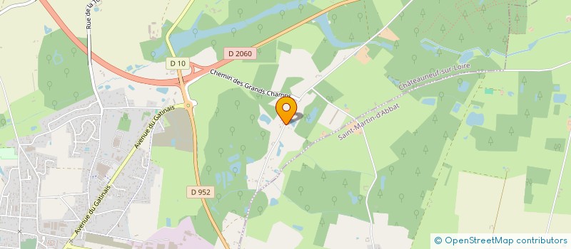 localisation de l'entreprise ASSOCIATION WOODSLAKE ROCKBAND  CHATEAUNEUF-SUR-LOIRE
