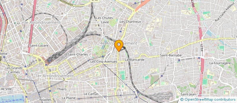 localisation de l'entreprise ASSOCIATION WU WEI  AUBAGNE