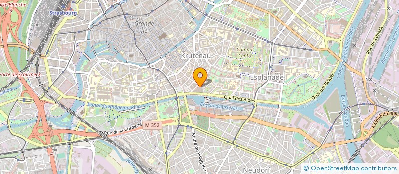 localisation de l'entreprise ASSOCIATION WURTH QUIRIN à STRASBOURG