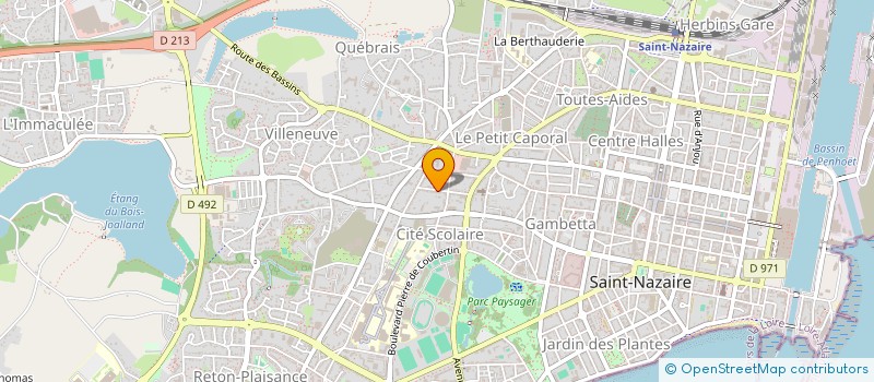 localisation de l'entreprise ASSOCIATION Y à SAINT-NAZAIRE
