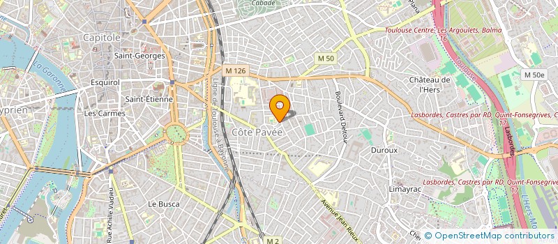 localisation de l'entreprise ASSOCIATION Y ARRIVAREM à TOULOUSE