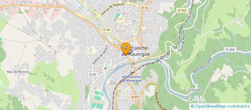 localisation de l'entreprise ASSOCIATION YAKA à VILLEFRANCHE-DE-ROUERGUE