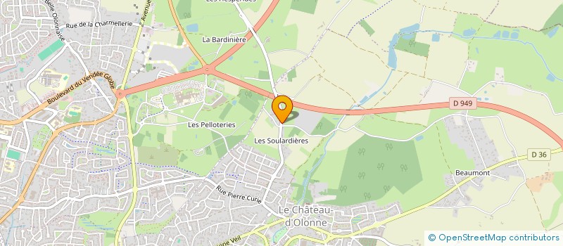 localisation de l'entreprise ASSOCIATION YAKA à LES SABLES D'OLONNE