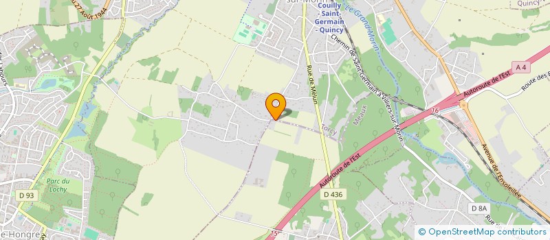 localisation de l'entreprise ASSOCIATION YANN'MARS  SAINT-GERMAIN-SUR-MORIN