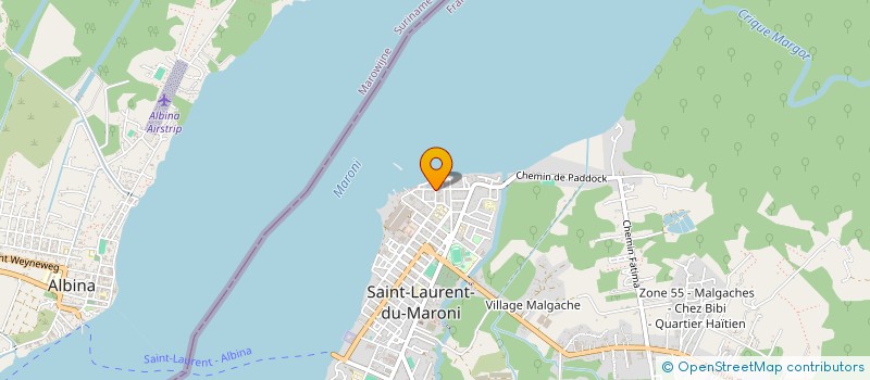 localisation de l'entreprise ASSOCIATION YEPIMAN à SAINT-LAURENT-DU-MARONI