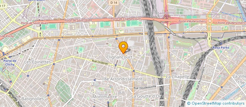 localisation de l'entreprise ASSOCIATION YILE MUSIQUE  PARIS