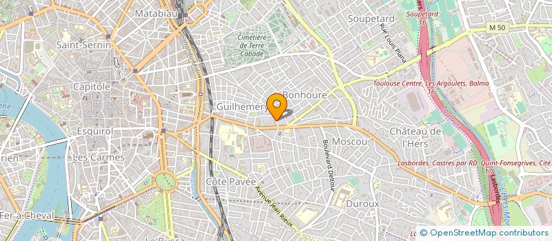 localisation de l'entreprise ASSOCIATION YIM WING CHUN à TOULOUSE
