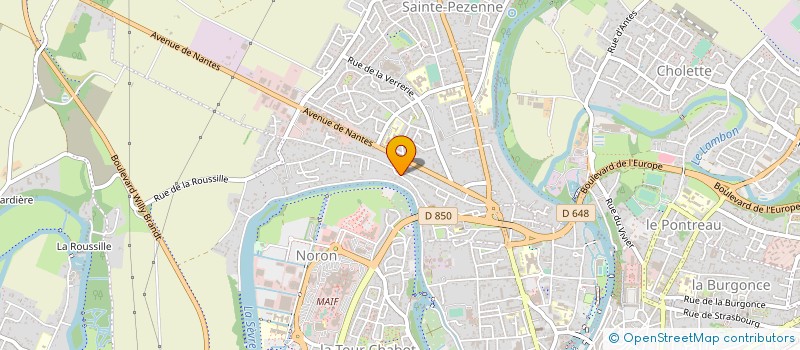 localisation de l'entreprise ASSOCIATION YMAIDE à NIORT
