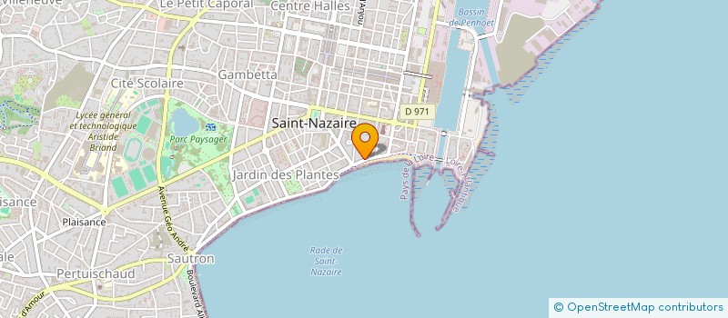 localisation de l'entreprise ASSOCIATION YOGA DE L'ESTUAIRE  SAINT-NAZAIRE