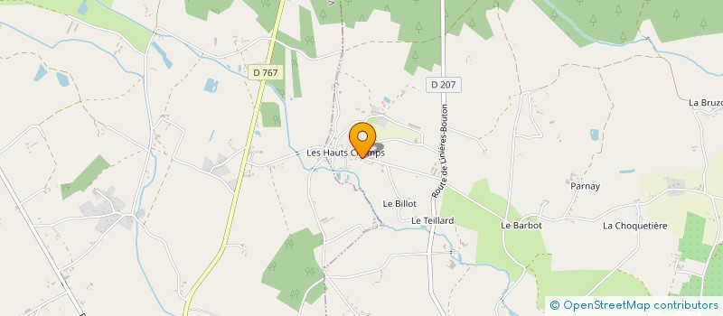 localisation de l'entreprise ASSOCIATION YOGA POUR VOUS 49390  VERNOIL-LE-FOURRIER