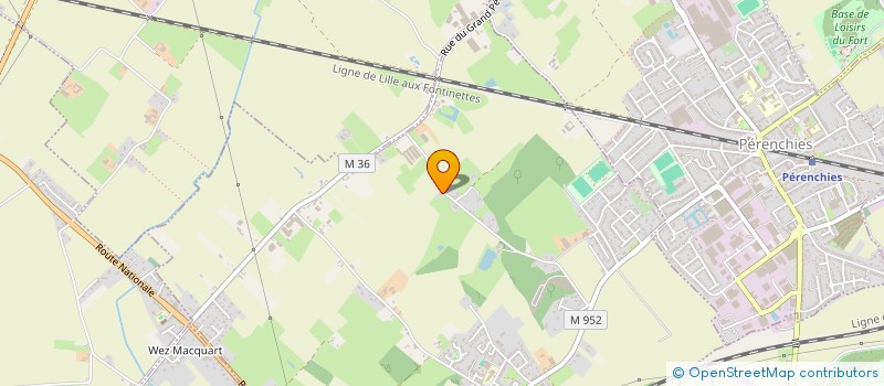 localisation de l'entreprise ASSOCIATION YOGA PREMESQUES  PREMESQUES