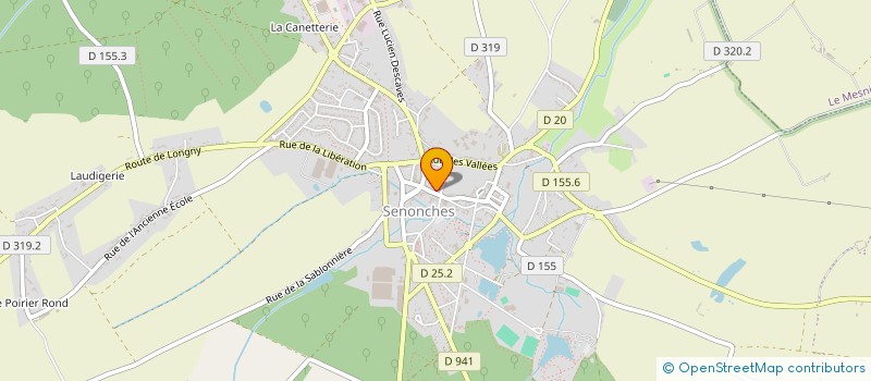 localisation de l'entreprise ASSOCIATION YOGA SENONCHES à SENONCHES