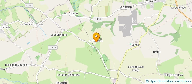 localisation de l'entreprise ASSOCIATION YOGA UN JOUR  GOUVILLE-SUR-MER