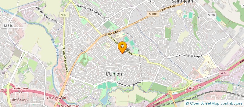 localisation de l'entreprise ASSOCIATION YOGABATELLE  AZAS