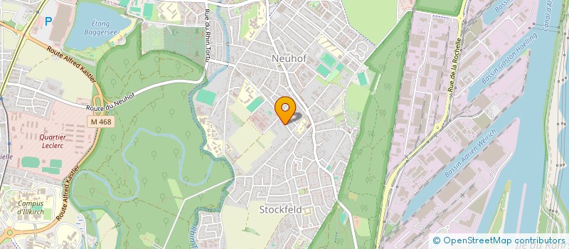 localisation de l'entreprise ASSOCIATION YOGAS, BIEN-ETRE ET SANTE - AYBES à STRASBOURG