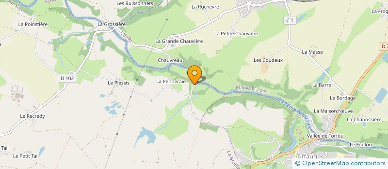 localisation de l'entreprise ASSOCIATION YOGASANA  LA BRUFFIERE