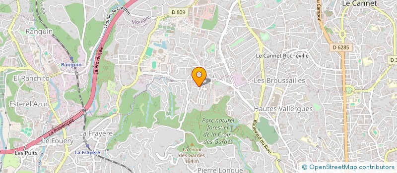 localisation de l'entreprise ASSOCIATION YOGIDILLE  CANNES