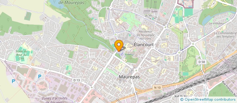 localisation de l'entreprise ASSOCIATION YOMA  MAUREPAS