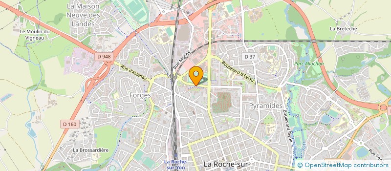 localisation de l'entreprise ASSOCIATION YONNAISE DE MUAY-THAI OU BOXE THAILANDAISE à ROCHE SUR YON (LA)