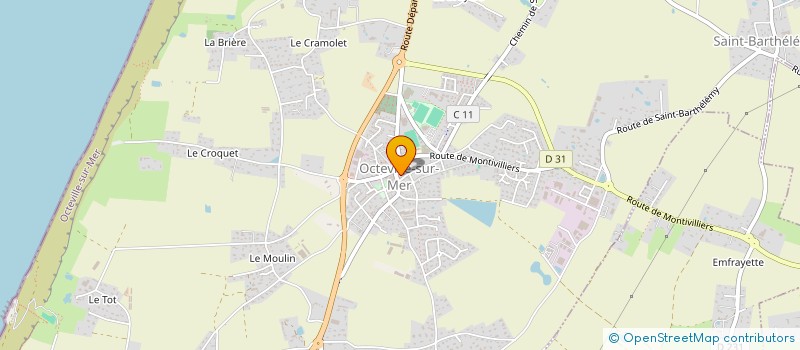 localisation de l'entreprise ASSOCIATION YOUROPE ! à OCTEVILLE-SUR-MER