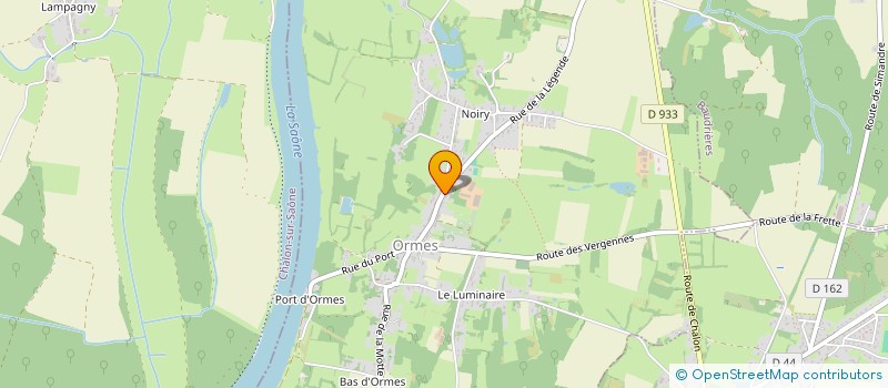 localisation de l'entreprise ASSOCIATION YSALINE à ORMES