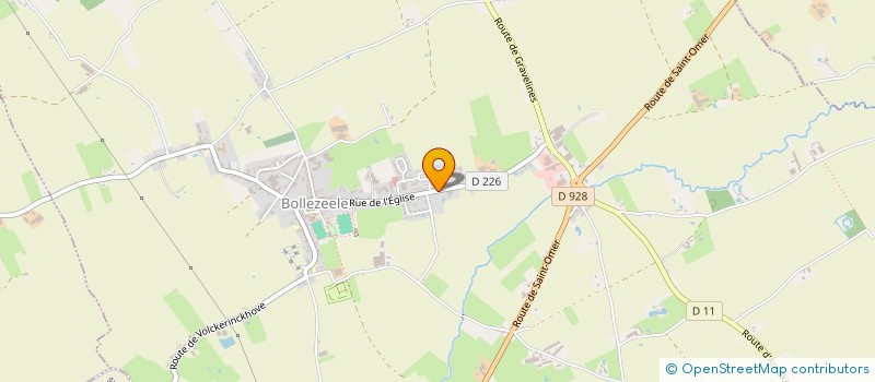 localisation de l'entreprise ASSOCIATION YSER HOUCK à VOLCKERINCKHOVE