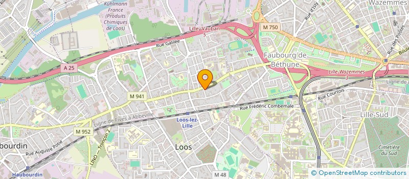 localisation de l'entreprise ASSOCIATION ZAINA à LILLE