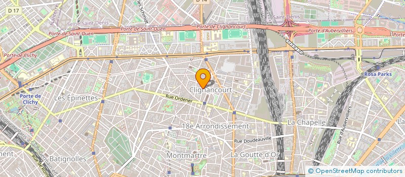 localisation de l'entreprise ASSOCIATION ZAMPANO  PARIS