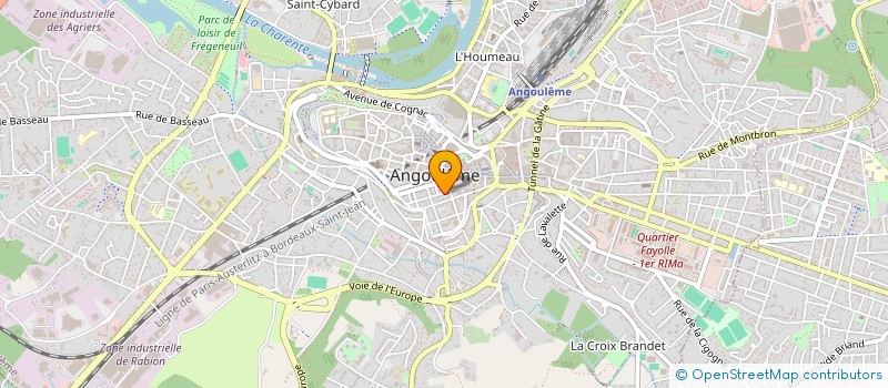 localisation de l'entreprise ASSOCIATION ZATINBO à ANGOULEME