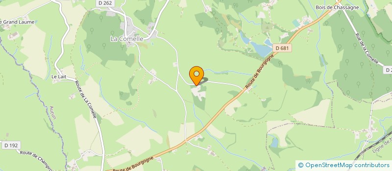 localisation de l'entreprise ASSOCIATION ZEBRA 3  LA COMELLE