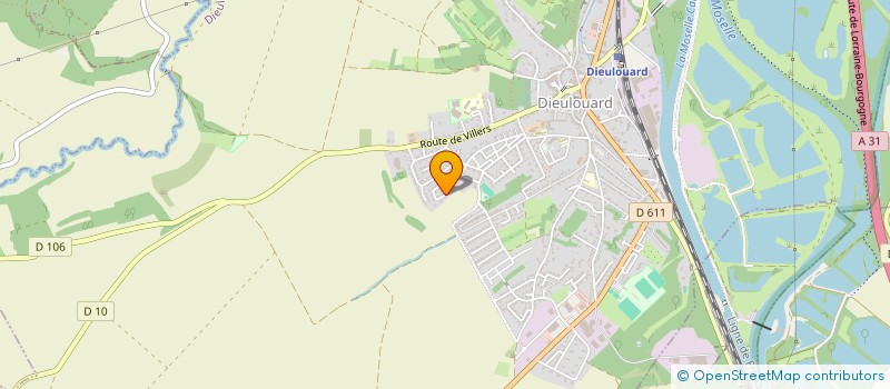 localisation de l'entreprise ASSOCIATION ZEN ATTITUDE 54  DIEULOUARD