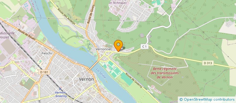 localisation de l'entreprise ASSOCIATION ZERO DECH'  VERNON