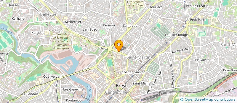 localisation de l'entreprise ASSOCIATION ZIGOMATIC à BREST