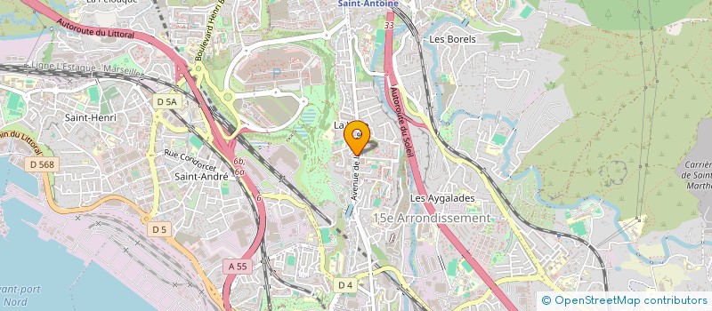localisation de l'entreprise ASSOCIATION ZIK-ANIMATION à MARSEILLE