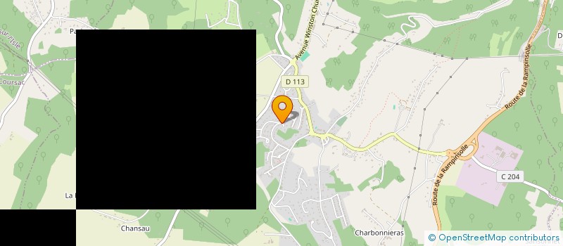 localisation de l'entreprise ASSOCIATION ZIK'ATOUS à COULOUNIEIX-CHAMIERS